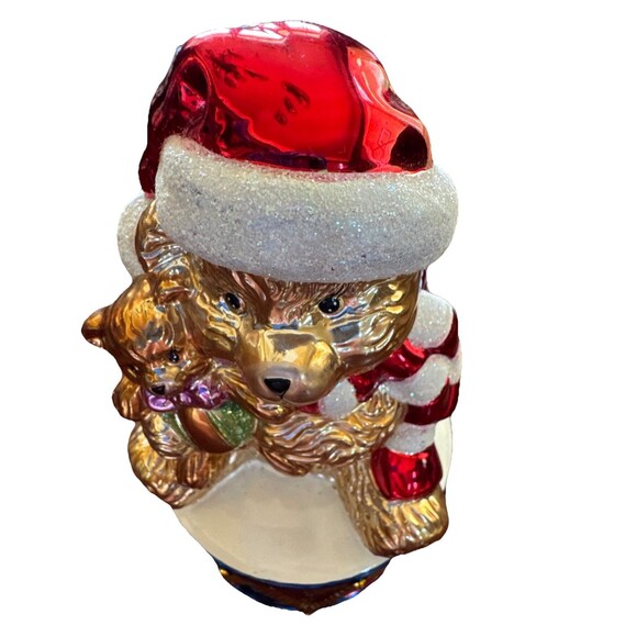 Christopher Radko Christmas 2004 Candy Jar 7” Presents Treat Trinket Gift Box - Picture 2 of 6